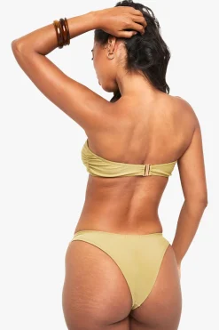 boohoo Resin Hardwear Culottes Bikini Bandeau<Femme Maillots De Bain|Tenues De Plage