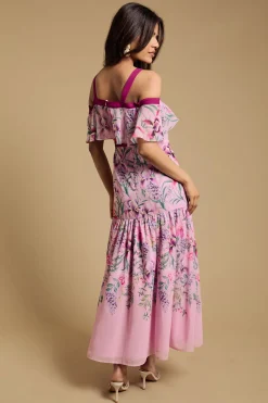Robe Bardot À Col Licou Avec Détail Nœud Petite Taille