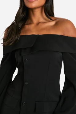 Robe Blazer Bardot