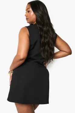 ROBE BLAZER À BOUTONS D'OR