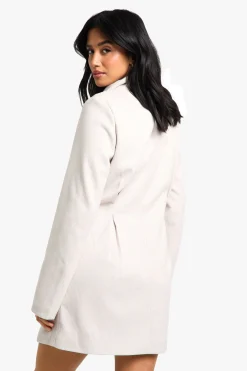Robe Blazer Cintrée à Chevrons pour Petites