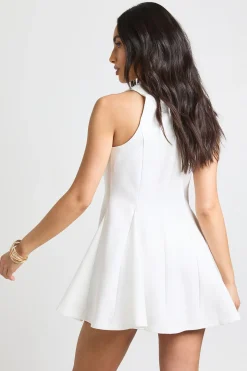 Robe Blazer Cintrée Et Évasée