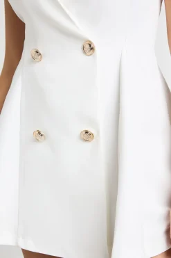 Robe Blazer Cintrée Et Évasée