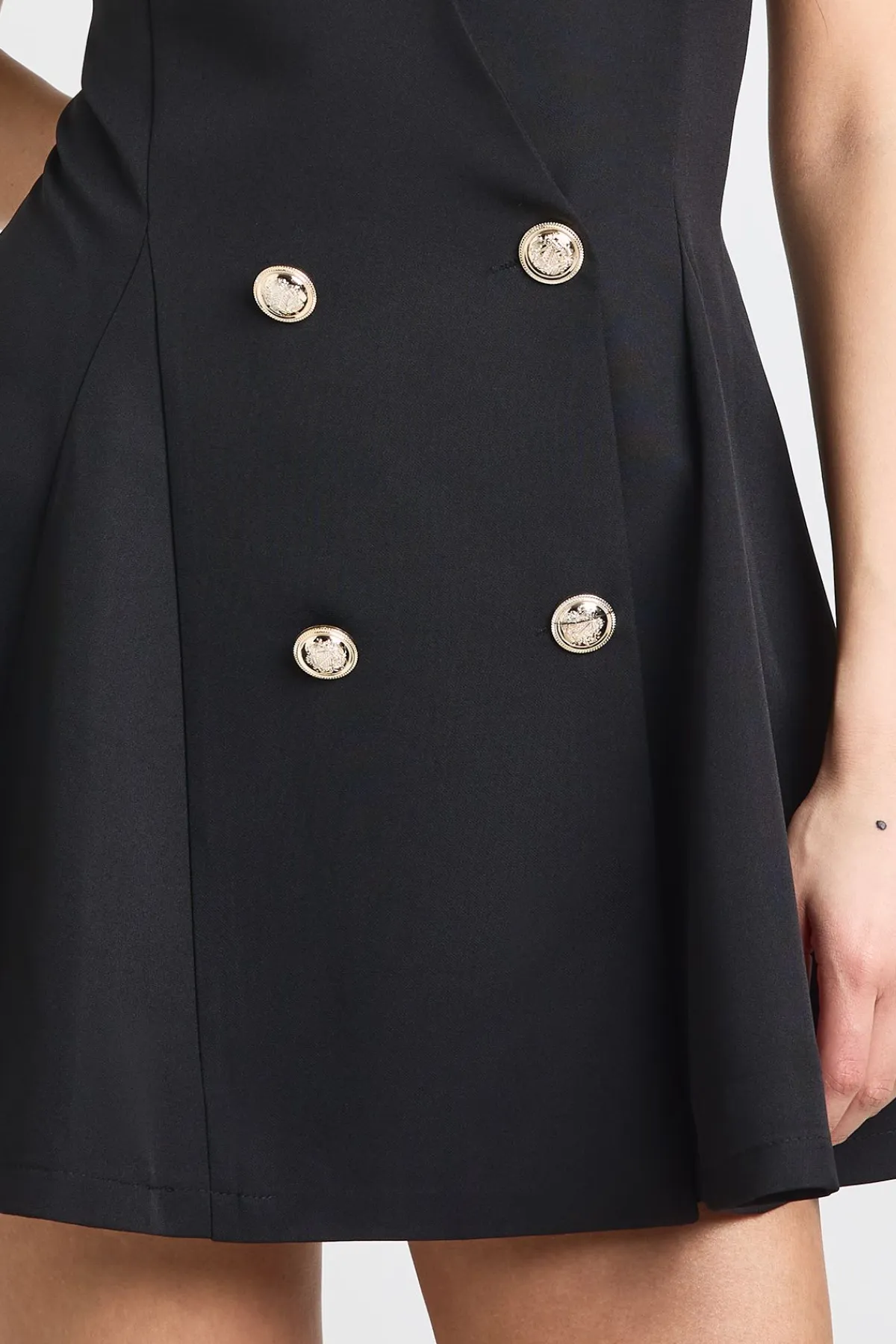 boohoo Robe Blazer Cintrée Évasée Ajustée<Femme Tailleurs|Robes