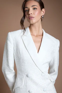 Coast Robe Blazer De Mariée Avec Dos Ouvert<Femme Tailleurs|Robes À Manches Longues