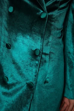 Robe Blazer en Velours