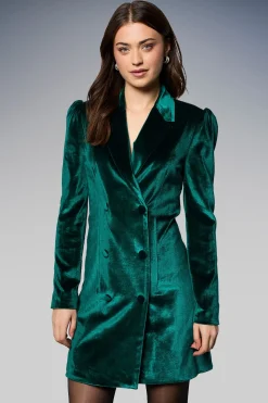 Robe Blazer en Velours