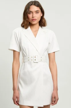 KarenMillen Robe Blazer Mini Cintrée Avec Ceinture<Femme Toutes Les Robes|Robes
