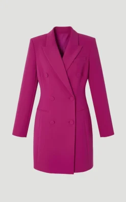 KarenMillen Robe Blazer Mini Croisée Ajustée et Raffinée<Femme Tailleurs|Robes Remise De Diplôme