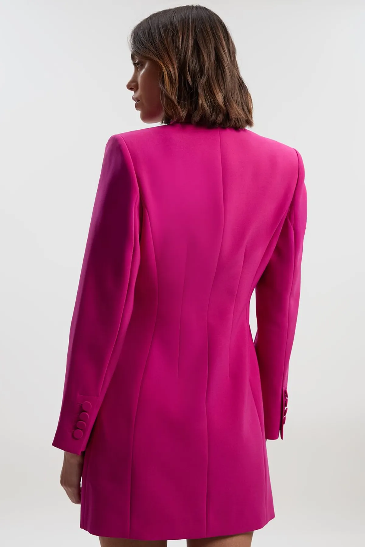 KarenMillen Robe Blazer Mini Croisée Ajustée et Raffinée<Femme Tailleurs|Robes Remise De Diplôme