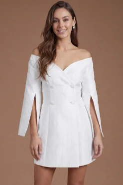 Coast Robe Blazer Mini En Jacquard<Femme Tailleurs|Robes À Manches Longues
