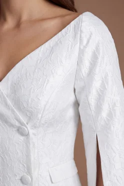 Coast Robe Blazer Mini En Jacquard<Femme Tailleurs|Robes À Manches Longues