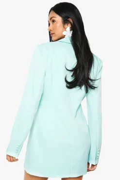 boohoo Robe blazer oversize à enveloppement structuré<Femme Tailleurs|Robes À Manches Longues