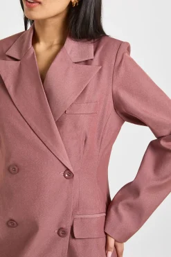 boohoo Robe Blazer à Épaulettes<Femme Tailleurs|Robes Remise De Diplôme