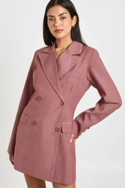 boohoo Robe Blazer à Épaulettes<Femme Tailleurs|Robes Remise De Diplôme