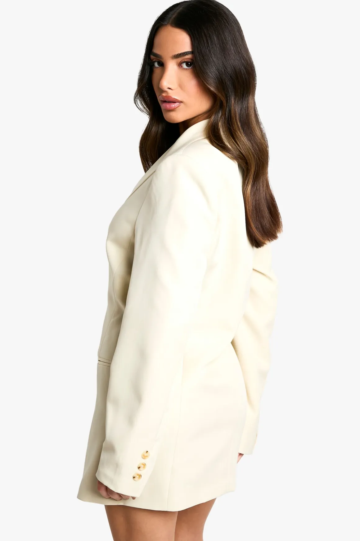 Robe Blazer Petite Taille Avec Lien Sur Le Côté