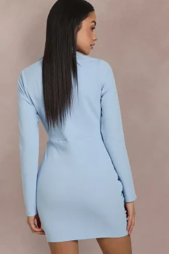 boohoo Robe Blazer Portefeuille À Manches Longues<Femme Tailleurs|Robes Mi-Longues