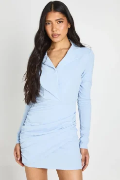 Robe Blazer Portefeuille À Manches Longues Tall