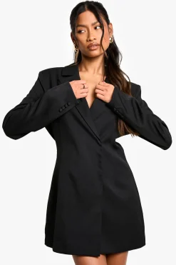 Robe Blazer Portefeuille Oversize Structurée