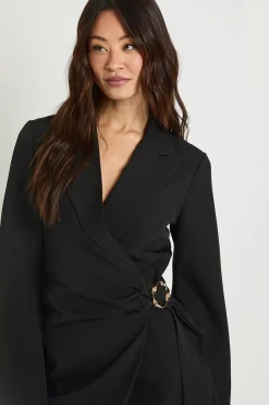 Robe Blazer Tall Ceinturée Avec Détail Boucle