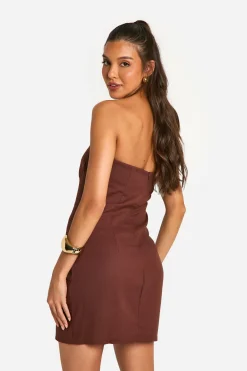 Robe bustier courte
