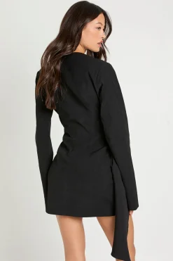 Robe Cache-cœur Tall Avec Ornement Corsage