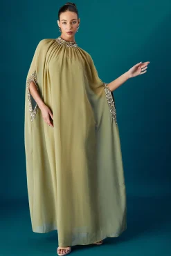 Robe Cape en Mousseline Coast Muse