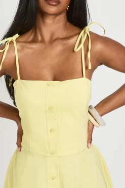 Robe Caraco En Bengaline Boutonnée Sur Le Devant