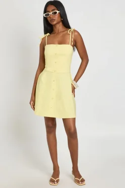 Robe Caraco En Bengaline Boutonnée Sur Le Devant