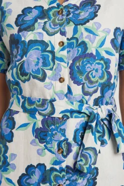 Wallis Robe Chemise Florale En Coton D'été<Femme Robes Chemise|Toutes Les Robes