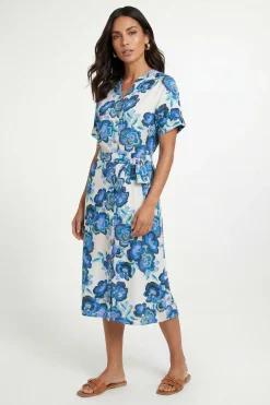Wallis Robe Chemise Florale En Coton D'été<Femme Robes Chemise|Toutes Les Robes
