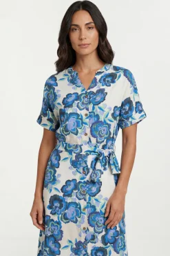 Wallis Robe Chemise Florale En Coton D'été<Femme Robes Chemise|Toutes Les Robes