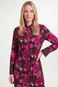 Wallis Robe Chemise Imprimé Floral Mixte Petite<Femme Robes Mi-Longues|Robes À Manches Longues