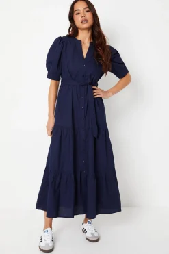 Robe Chemise Petite en Popeline