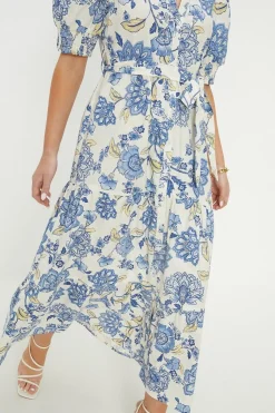 Dorothy Perkins Robe Chemise Petite Poplin à Imprimé Floral<Femme Robes Mi-Longues|Robes