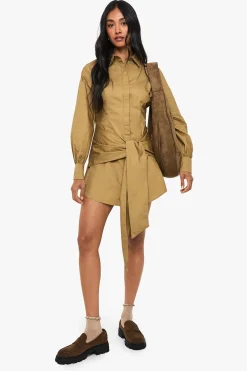 Robe chemise portefeuille
