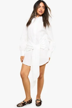 Robe chemise portefeuille