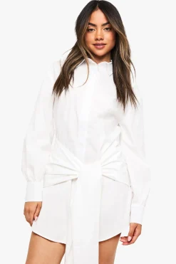 Robe chemise portefeuille