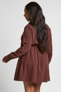 Robe Chemise Portefeuille Grande Taille