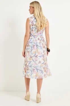 Robe Chemise Sans Manches En Tencel Petite Taille Été