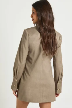 Robe Chemise Utilitaire Ajustée Double Épaisseur