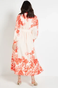 Robe Chemise Western Florale D'été
