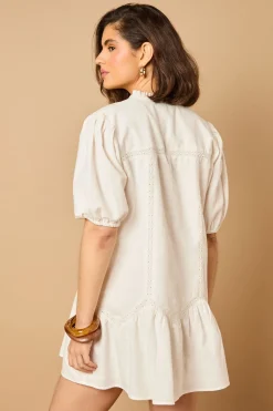 Oasis Robe Courte À Bordure En Dentelle<Femme Toutes Les Robes|Satin Et Dentelle