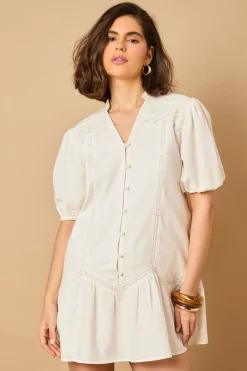 Oasis Robe Courte À Bordure En Dentelle<Femme Toutes Les Robes|Satin Et Dentelle