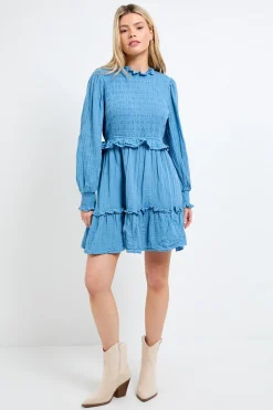 Dorothy Perkins Robe Courte À Corsage Froncé Et Volants<Femme Robes|Toutes Les Robes