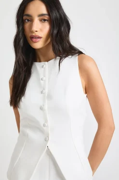 Robe Courte Gilet Ajustée