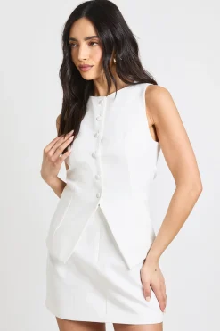 Robe Courte Gilet Ajustée
