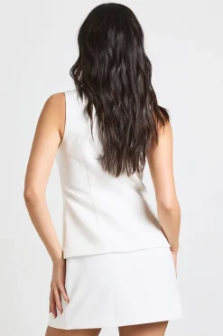 Robe Courte Gilet Ajustée