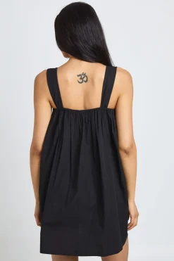 Robe Courte Smock Grande Taille Avec Détail Nœud Devant