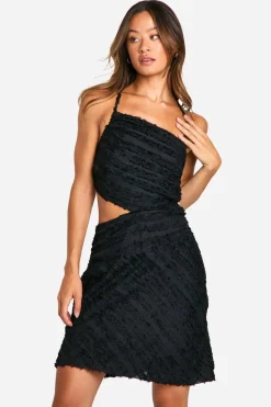 Robe Courte Tall À Volants En Mousseline Texturée